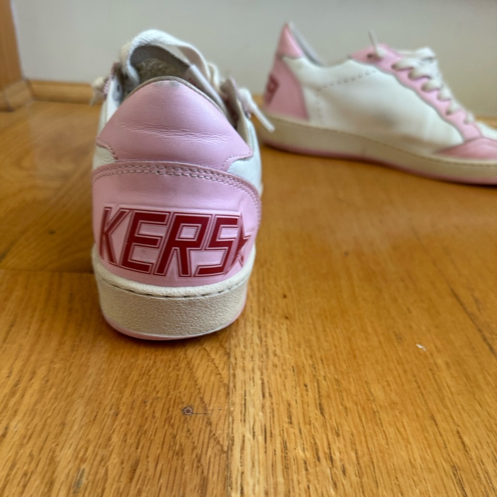 Golden Goose Ball star Pink with Silver Glitter size 39 - Picture 2 of 14